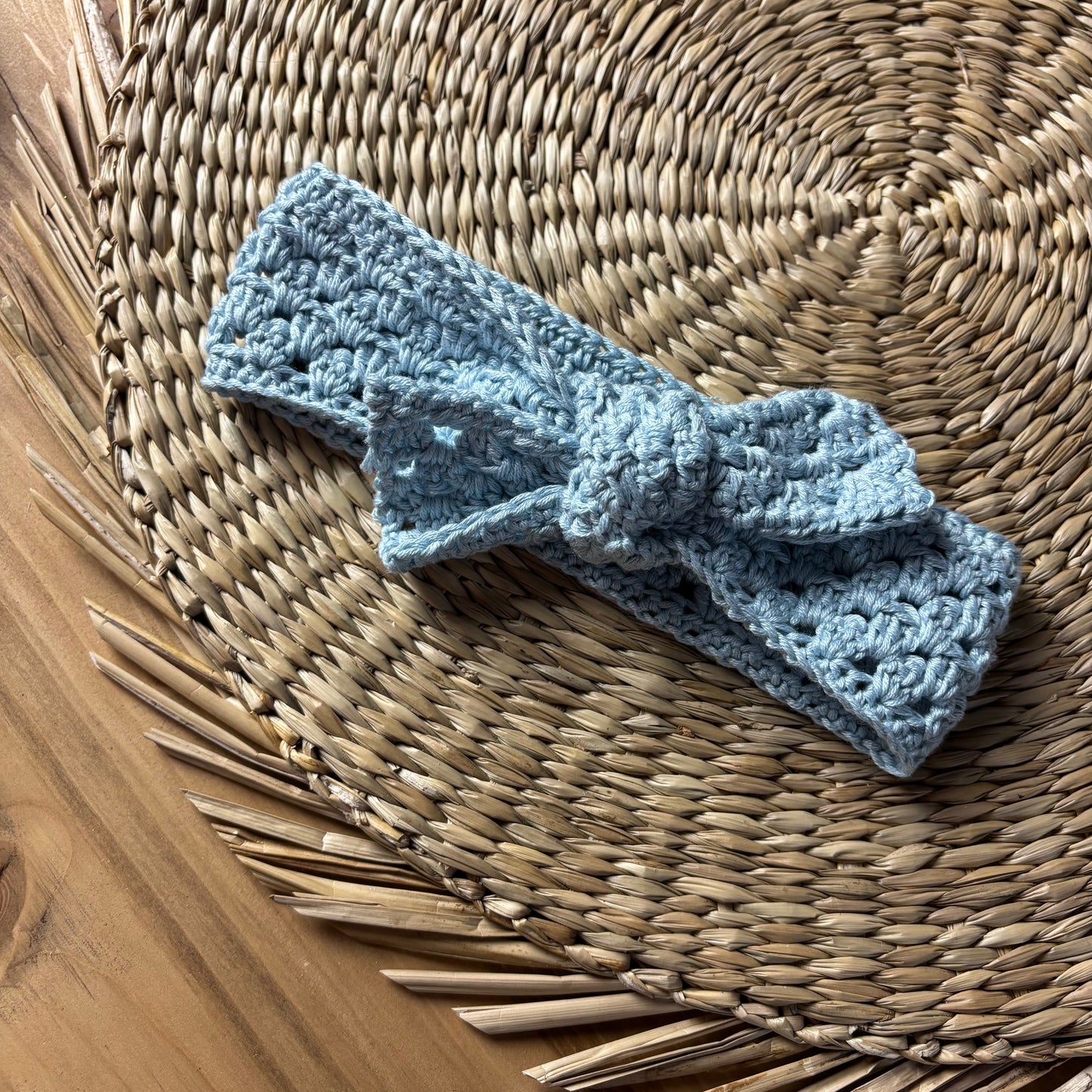 Bandeau en crochet